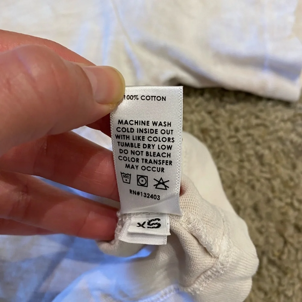 Cotton Citizen Women’s Tee Crop Baby Tee Size XS Shirt T-Shirt - Picture 8 of 8